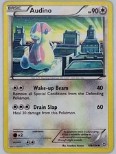 Audino 108/124 Pokemon - Black and White Dragons Exalted MP on eBay