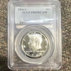 1968 Kennedy Half Dollar Silver PCGS PR69DCAM San Francisco Proof