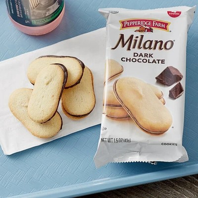Milano Dark Chocolate Cookies - 10 packs, Perfect for Weddings and Anniversaries