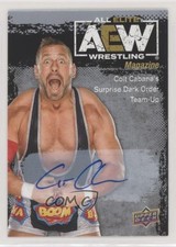 2021 Upper Deck AEW All Elite Wrestling Magazine Colt Cabana #86 Auto ob9