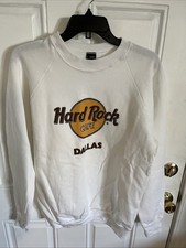 Hard Rock Cafe Las Vegas Vintage 1990 s Sweatshirt Pullover Crew Neck Size Large