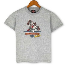 Vintage Harley Davidson Taz Youth T Shirt Ladies Small Youth L