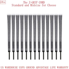 13Pcs Golf Grip Golf Club Grip Z-GRIP ZGRIP CORD Z Shaped Grip Firmest Grip