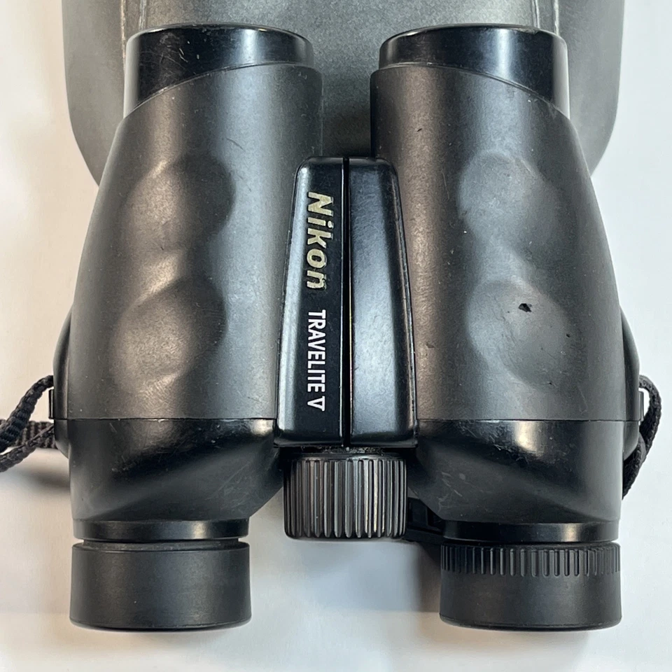 Nikon Travelite V 10x25 5° Compact Binoculars With Case & Strap Made Japan Works - Image 2 of 4