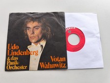 EP Single Udo Lindenberg Votan Wahnwitz Der Dirigent 0-Rhesus negativ Malocher