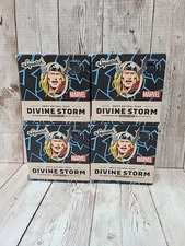 Lot 4 Pack Dr Squatch Divine Storm Thor Limited Edition Soap Marvel Avengers