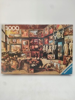 Neu innen, Ravensburger, 3000, Besuch in der Kunstgalerie, Puzzle, 1976, 62558571