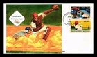 OLYMPIC BASEBALL FIRST DAY ISSUE SCOTT 2619 COMBO HAND MADE US COVER