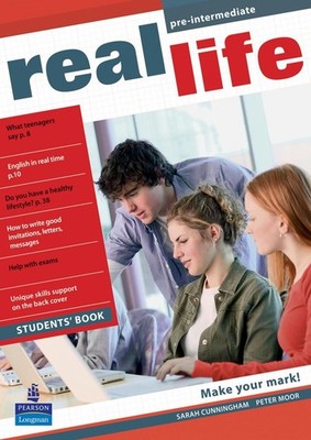 Real Life Global Pre-Intermediate Students Book by Sarah Cunningham (English) Pa