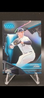 2026 Topps Chrome Black - Jackson Jobe #159 Blue Refractor /150