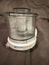 Black & Decker Handy Chopper HC-20 Mini Food Processor 1 Cup Capacity WORKS
