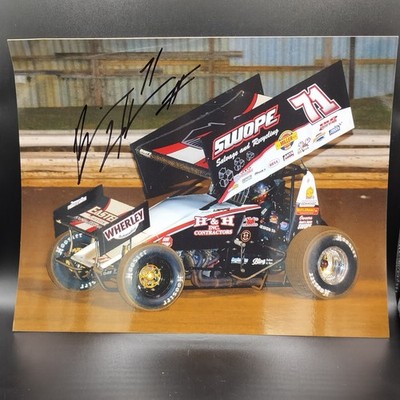 Brian Leppo Autographed 8x10 Photo #71 Sprint Car Williams Grove Speedway 2008