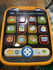 Vtech Tiny Touch Tablet Interactive Learning Toy Educational Electronic Sounds