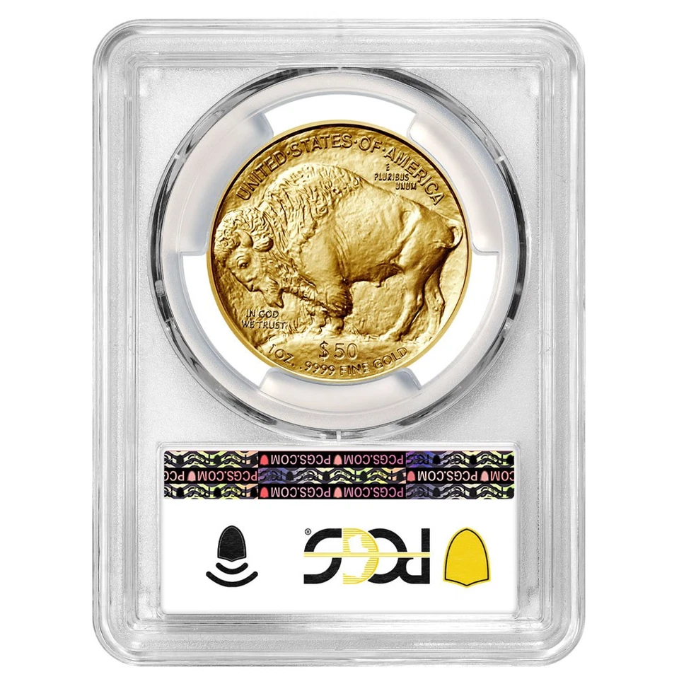 2024 $50 American Gold Buffalo PCGS MS69 West Point Label - Image 2 of 2