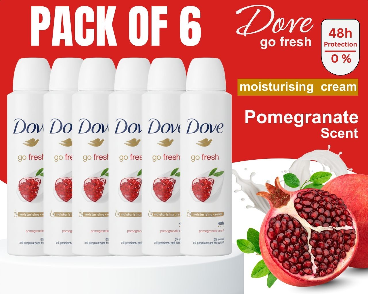 48h Deodorant Moisturizing 1/4