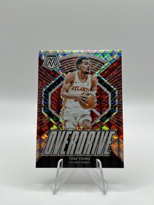 2023-24 Panini Mosaic Trae Young Overdrive Insert Mosaic Prizm #25 Hawks