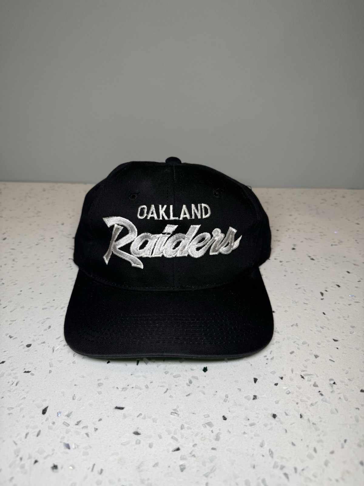 Vintage Snapback Hat Cap Script Font - image 1