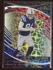 2025 Panini Absolute - Rookies Tyler Warren #195 Red and Green Kaleidoscope (RC)