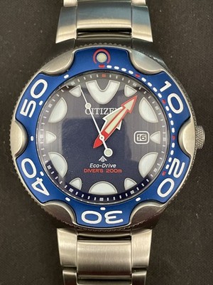 Citizen Promaster Eco-Drive Diver's 200M  Orca , Collector's Display