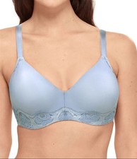 NWT Wacoal 34D Style Standard Underwire Bra 855347 Blue 113949