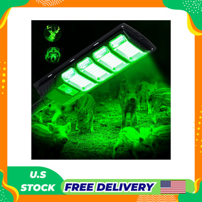Hog Lights for Night Hunting - 12000LM Green Hunting Light for Hogs with Remote