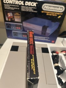 Rare Nintendo NES Control Deck Home Console Mario Bros Bundle Nintendo Box