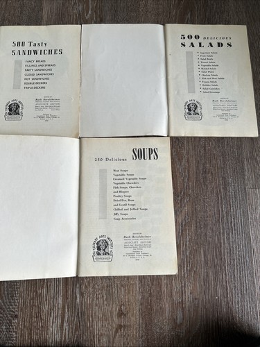 Vintage Recipe Booklets, 1950s Culinary Arts Institute. Sandwich, Soup, Salad - Picture 3 of 3