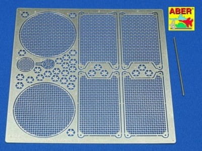 TIGER II - VOL.2B- GRILLES / 1:16 - Aber 16035