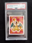 1999 Merlin Pokemon Charizard Sticker #6 PSA 9