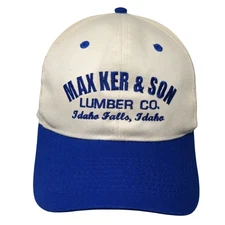 Max Ker & Son Lumber Co Snapback Hat Multicolor One Size Embroidered Otto