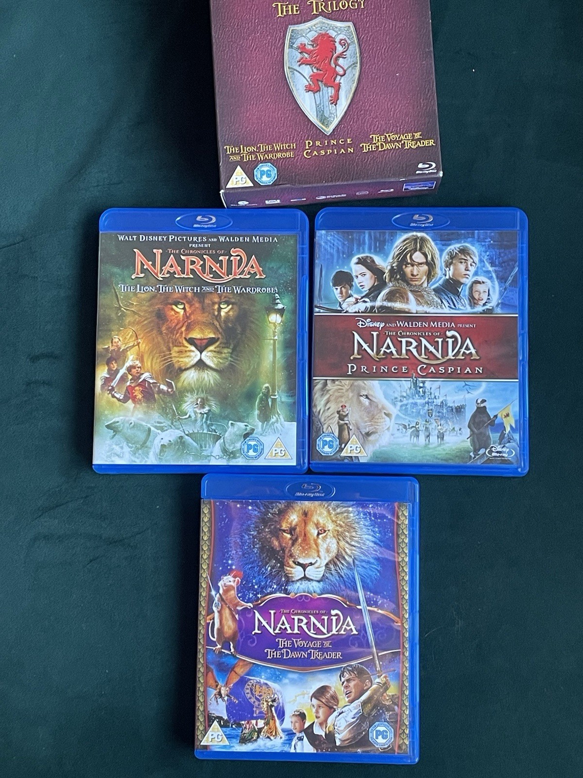 Chronicles Of Narnia Trilogy Blu Ray Box Set Prince Caspian