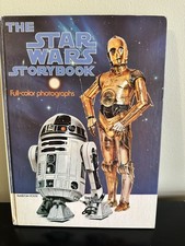 Libro de cuentos de Star Wars fotografías a todo color casa aleatoria 1978 uso suave