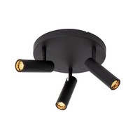Deckenspot Aluminium Schwarz Wohnzimmer GU10 3-Flammig Deckenstrahler KüChe