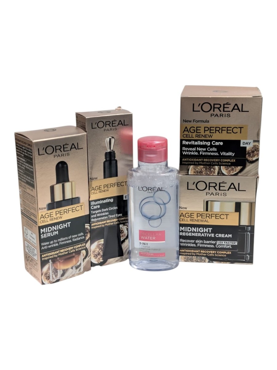 L'Oreal Age Perfect Cell Renew Routine Gift Set MSRP $290 | eBay