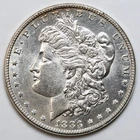 1883 $1 Morgan Silver Dollar Uncirculated - RAW - Nice Looking Coin