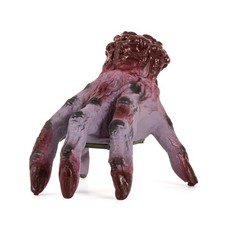 Creepy Crawling Zombie Hand Animatronic - Sound Activated Horror Prop for Hallow