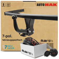 Für Suzuki Baleno Kombi 96- EG Auto Hak Anhängerkupplung starr & 7poliger E-Satz