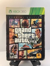 Grand Theft Auto V Special Edition (Microsoft Xbox 360) w/Man Map Tested
