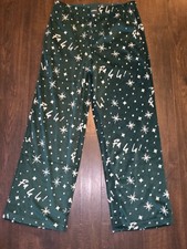 Joyspun Women's Velour Sleep Pant Urban Green Size XS S M 0 2 4 6 8 10 New