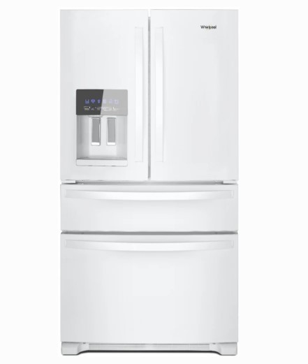 Whirlpool 36" Freestanding 24.5 Cu. Ft. French Door Refrigerator - WRMF3636RW