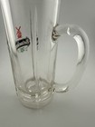 Heineken Beer Mug Made in Italy Bormioli Rocco 6.75” Red Windmill Logo Glass — photo 3