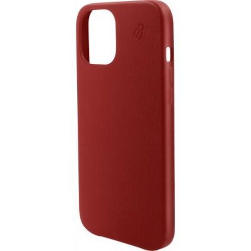 Coque en cuir iPhone 12 Pro Max rouge BEETLECASE protection mobile - 2