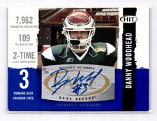 Danny Woodhead 2008 SAGE Hit - Autographs #A3 (AU, RC)