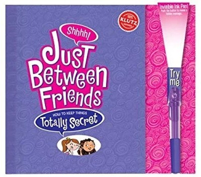 New Klutz Book ''Just Between Friends: How to Keep Things Totally Secret''