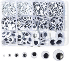 764 Pcs Wiggle Googly Eyes with Self Adhesive Large  Small Googly Eyes Crafts