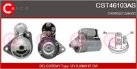 Casco Starter 0.80 KW FüR Chevrolet Spark 1.0 1.2 Matiz Daewoo Kalos CST46103AS