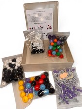 Molecular Model Kit Organic Inorganic Chemistry C60 Fullerene Case 444 Pieces