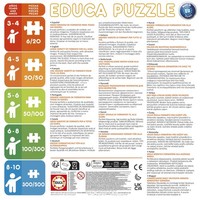 Educa - Kinderpuzzle 250 Teile Ladybug Inkl. Fixpuzzle Ab 8 Jahren