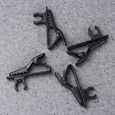 10pcs Microphone Clip Lapel Tie Clip for Online Karaoke and Video Calls