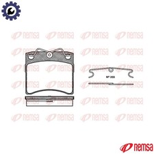 BRAKE PAD SET DISC BRAKE 0385.00 FOR VW CARAVELLE/TRANSPORTER/IV/Bus/EUROVAN